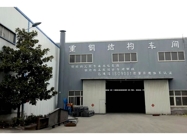 云南网架加工车间